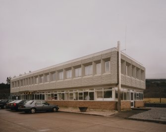 View from W of Main Offices (28/3/96)
