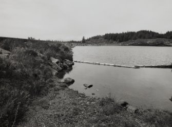 Dam (NM 97 42) general view of Dam and reservoir from S