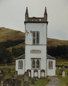 Cairndow Parish Church.
General view from West.