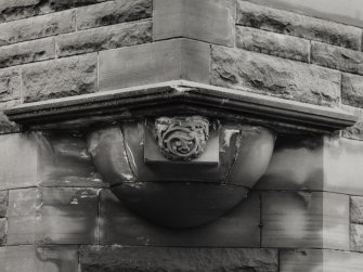 Bute, Rothesay, Bridgend Street, St Andrews R.C. Church Hall.
Detail of Decorative Corbel.