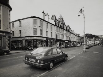 Bute, Rothesay, 39-77 Victoria Street.
General view from East.