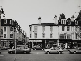 Bute, Rothesay, 37-47 Victoria Street.
General view from North showing junction with Tower Street.