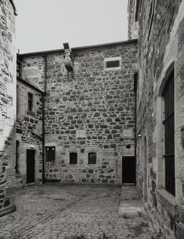 Rear facade, view from northern courtyard