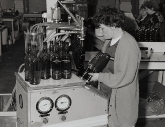 Bottling Hall:  bottling in progress