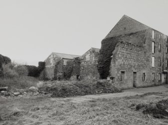 Campbeltown, Millknowe Road, Hazelburn Distillery.
View of ruins of former still house from North.