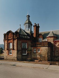 Campbeltown, Hall Street, Campbeltown Library and Museum.
General view of East corner from North.