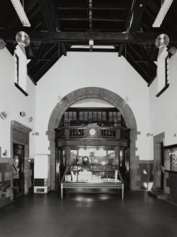 Campbeltown, Hall Street, Campbeltown Library and Museum, interior.
View of vestibule from South-East.
