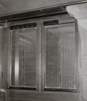 Campbeltown, Hall Street, Campbeltown Library and Museum, interior.
General view of reference board in Library.