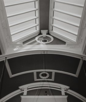 Campbeltown, Hall Street, Campbeltown Library and Museum, interior.
Detail of Museum ceiling.