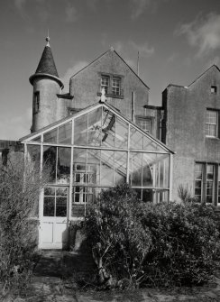 View of conservatory from West