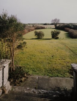 View from entrance looking South