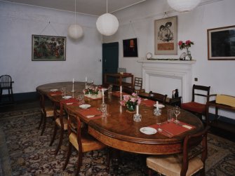View of Dining Room from North