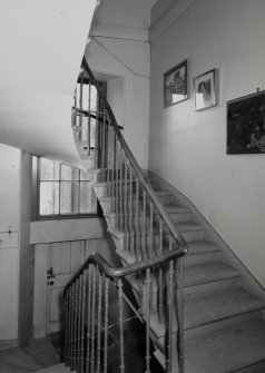 View of 19th century service stair.