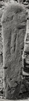 Craignish Old Parish Church.
Early Christian cross marked stone.