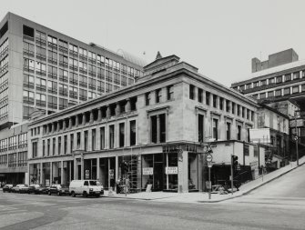 336 - 356 Sauchiehall Street, Grecian Building
General view from South East