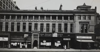 336 - 356 Sauchiehall Street, Grecian Building
View of South front