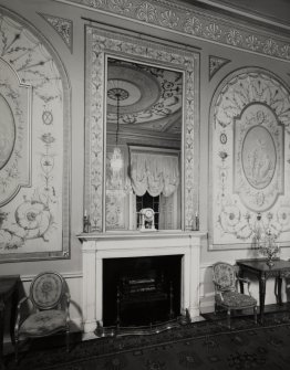 Inveraray Castle.
View of the dining room fireplace.