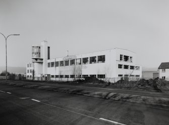 Glasgow, Renfrew Road, British Luma Kight Bulb Factory.
View from South-East.
