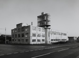 Glasgow, Renfrew Road, British Luma Kight Bulb Factory.
View from West.