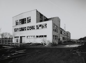 Glasgow, Renfrew Road, British Luma Kight Bulb Factory.
View from East.
