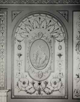 Inveraray Castle, Interior
View of the decorative panel on the South-West wall of the dining room.