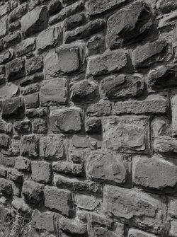 East halls, detail of stonework