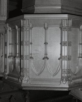 Detail of pulpit