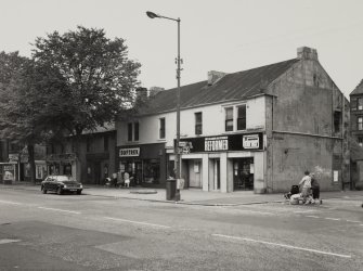 Glasgow, Rutherglen, 77-89 Main Street.
General view from South-East.
