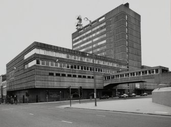 View from NE, at junction with Hope Street