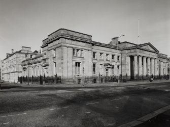 Justiciary Courthouse
General view from South East, at junction with Clyde Street