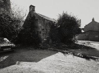 Glasgow, Rutherglen, 179-183 Main Street.
View of rear of building from North-West.