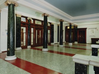 Justiciary Court, interior
View of ground floor vestibule from South East