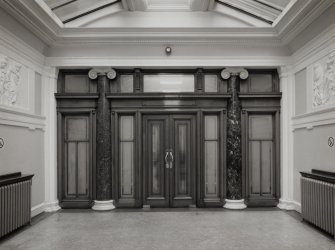 Justiciary Court, interior
Ground floor, central hall, view from East