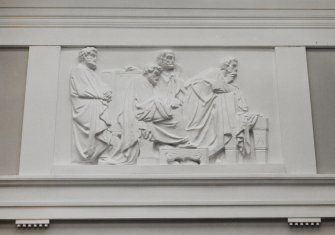 Justiciary Court, interior
Ground floor, central hall, detail of frieze