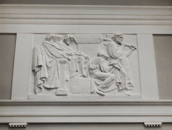 Justiciary Court, interior
Ground floor, central hall, detail of frieze