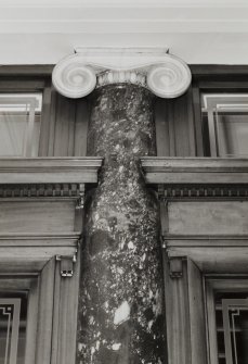 Justiciary Court, interior
Ground floor vestibule, detail of upper portion of column
