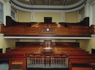 Justiciary Court, interior
Ground floor, North Courtroom, view from West