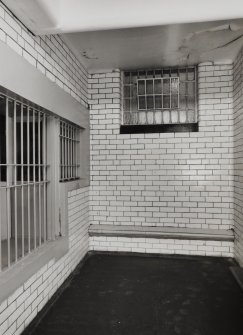 Justiciary Court, interior
Basement observation cell, view from East