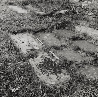 Grave slab.