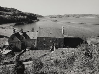 Crinan Canal, Bellanoch Canal Basin.
View from South.