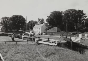 Ardrishaig, Crinan Canal, Lock 3.
General view from North East.