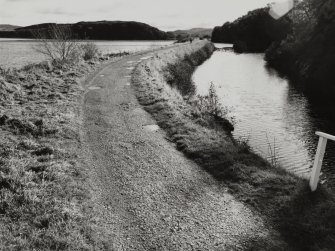 Crinan Canal.
View of tow-path near Crinan.