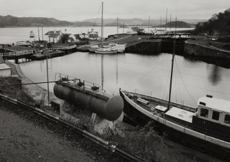 Crinan Canal, Crinan Basin.
View from South West.