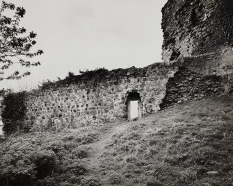 Dunollie Castle.
View from East.