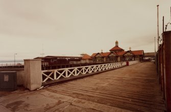 Dunoon, The pier.
General view from South-West.