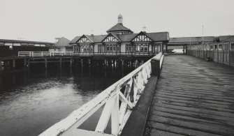 Dunoon, The pier.
General view from South-West.