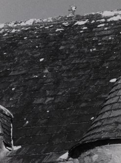 Dunderave Castle
View of part of South roof with ridge finial
