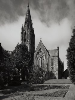 Dunoon, Argyll Street, St. John's Church.
View from North-East.