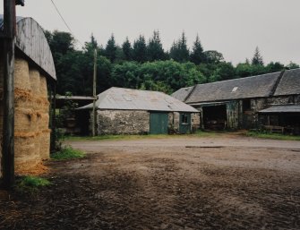 View of building to N of main steading from W