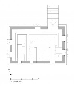 Plan of no.2 engine house